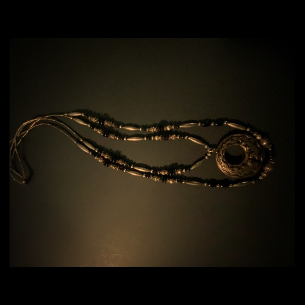 Antique look necklace